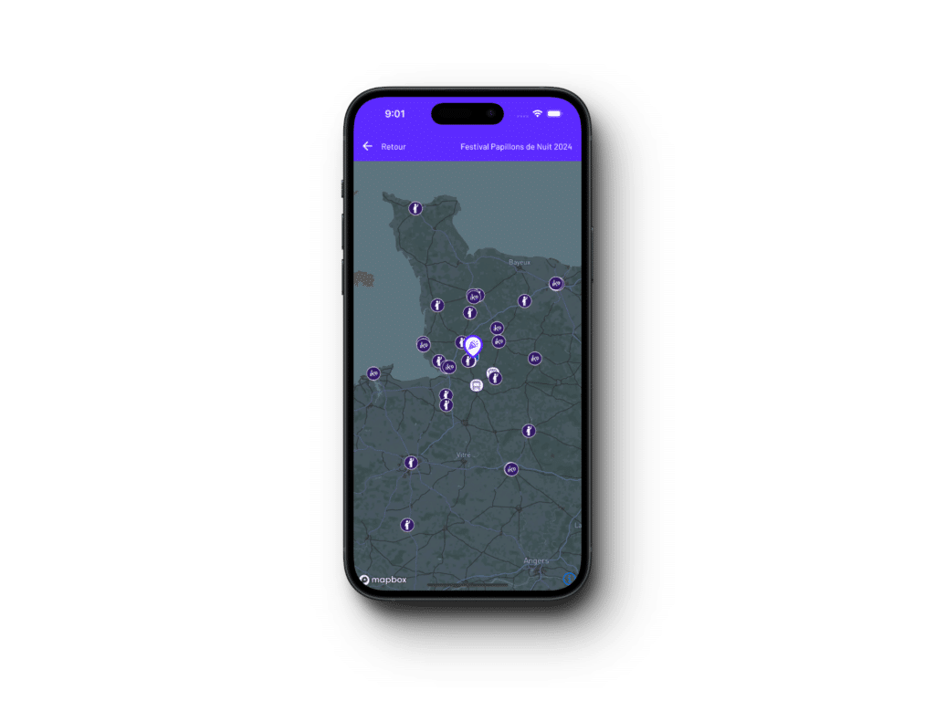 Carte des mobilités